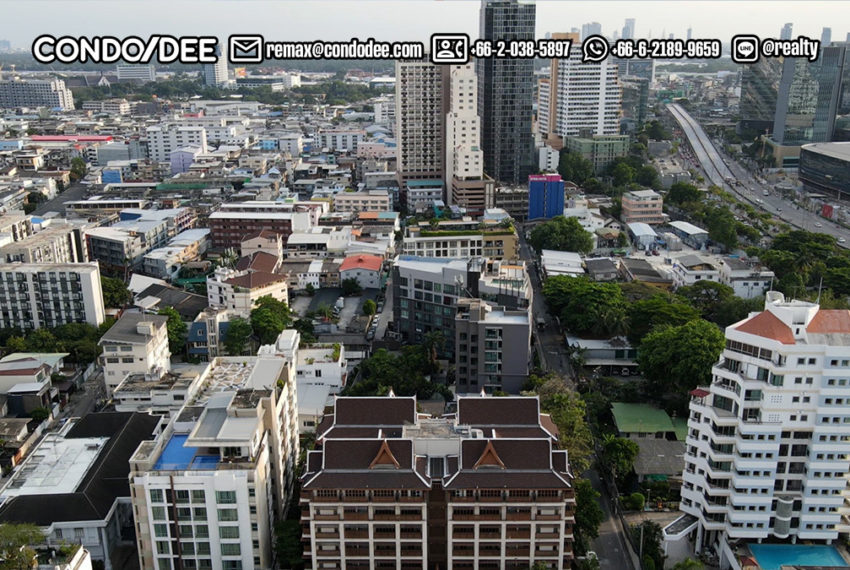 Trapezo Sukhumvit 16 condo for sale in Bangkok near MRT Queen Sirikit is a low-rise condominium that was built in 2014.