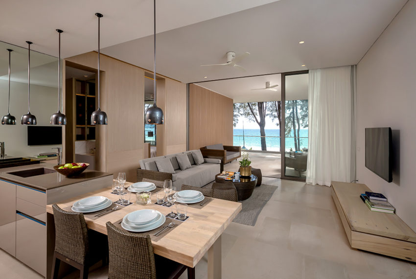Twinpalmes Residences MontAzure - One Bedroom Show Suite - Living Room Seaview