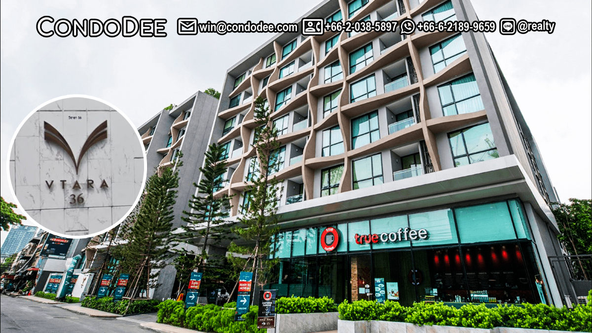 Vtara Sukhumvit 36 Thonglor condo for sale in Bangkok was built in 2019 by V Property Development