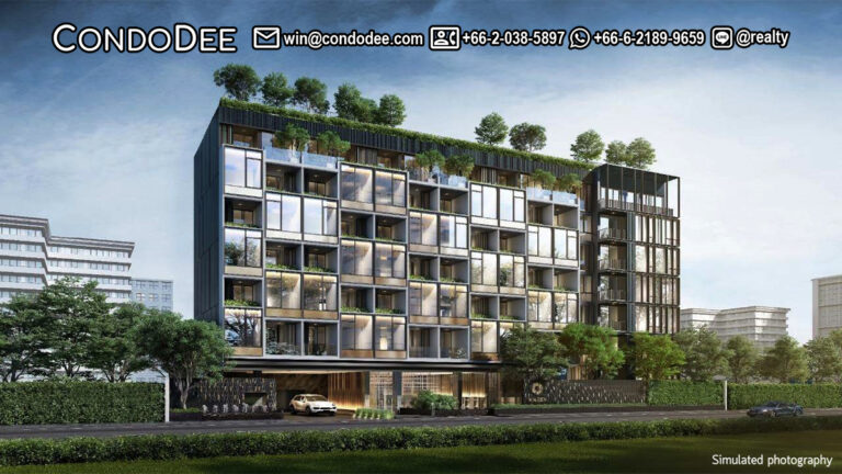 Walden Thonglor 8 condo for sale near BTS Thong Lo is planned to be launched by Habitat Group at the end of 2022 or early 2023.