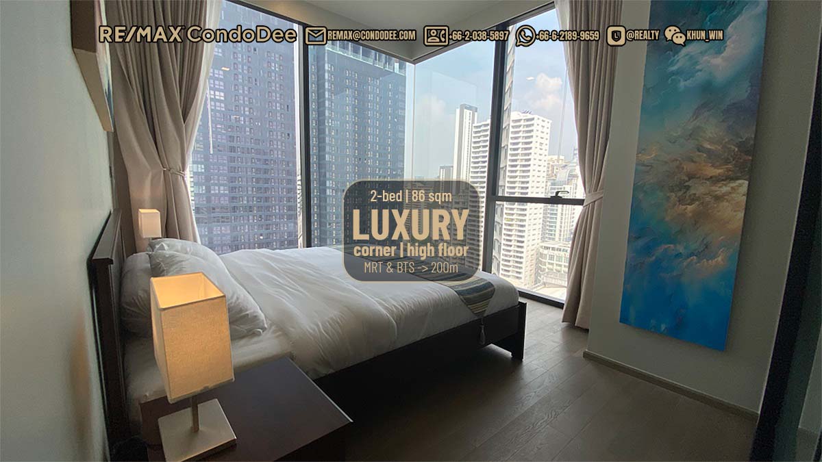 New luxury condo for sale - 2-bedroom - amazing view - Celes Asoke
