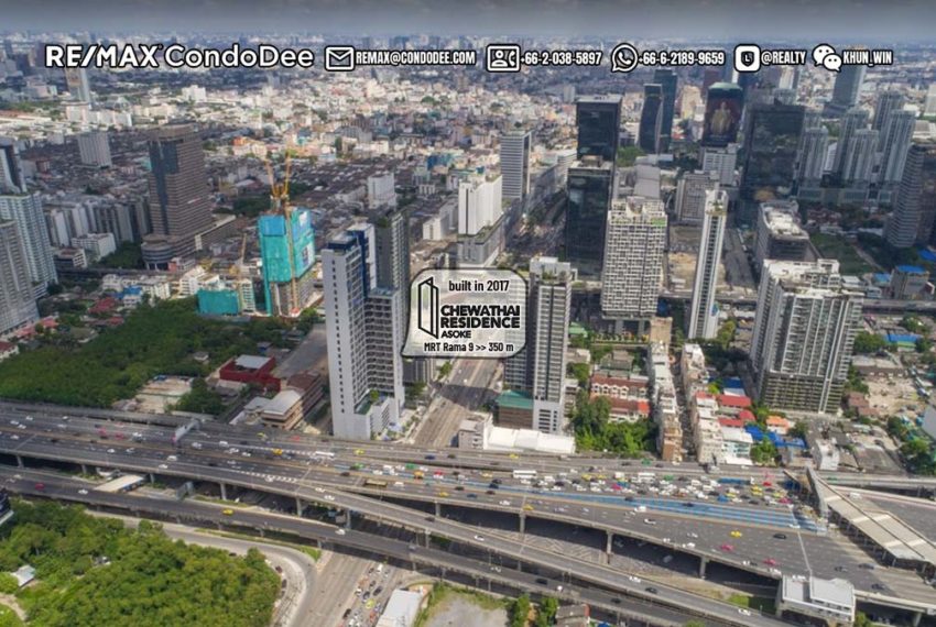 Chewathai Residence Asoke condo sale Bangkok