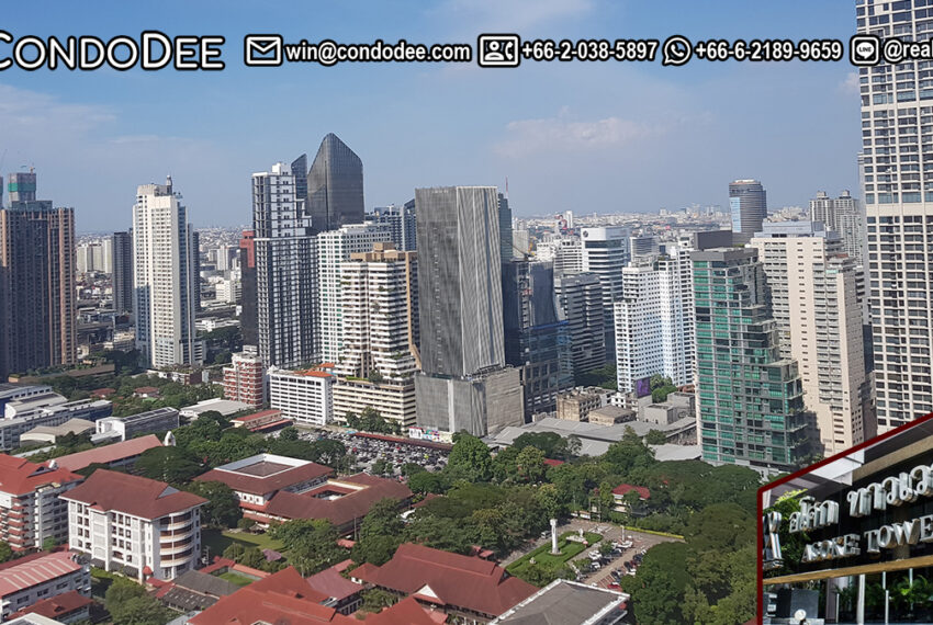 Asoke Tower Bangkok condo for sale near Srinakharinwirot University (SWU) on Sukhumvit 21 was developed by Asoke Motors and completed in 1986.