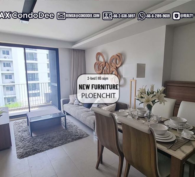 Bangkok condo near BTS Ploenchit is available for sale with 2 bedrooms in  The Nest Ploenchit