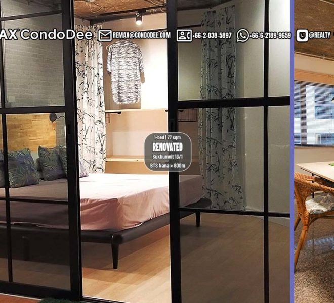 Large Bangkok apartment for sale in Sukhumvit 13 - renovated - Beverly Tower Condo in Nana