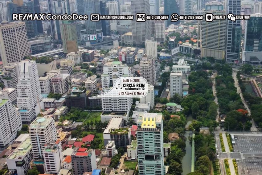 Circle Rein Sukhumvit 12 condo for sale in Bangkok near BTS Asoke