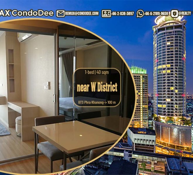 Condo Sale Near BTS Phra Khanong - 1-bedroom - mid-floor - Sky Walk