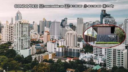 Venio Sukhumvit 10 Asoke is a condo for sale near Benjakitti Park that was built in 2018 by Ananda Development PCL.