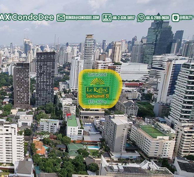 Le Raffine Sukhumvit 31 condo sale Bangkok