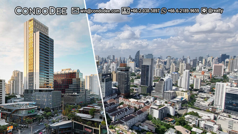 Tela Thonglor Sukhumvit 55 is a luxury Bangkok condo for sale that was built by Gaysorn Property in 2018.
