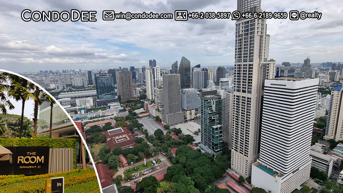 The Room Sukhumvit 21 is a condo for sale in Bangkok near Srinakharinwirot University that was developed by Land & Houses PCL and completed in 2012.