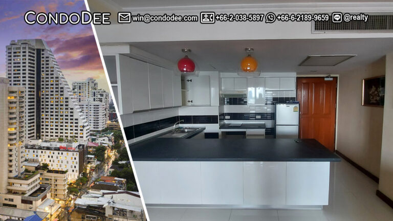 This well-maintained condo on Sukhumvit 4 (Soi Nana) is available now in a popular Omni Tower condominium located near BTS Nana in Bangkok CBD