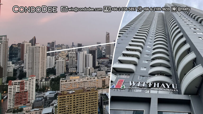 Wittayu Complex for sale pet-friendly condo near Wireless Road | คอนโดเลี้ยงสัตว์ได้วิททยุ คอมเพล็กซ์