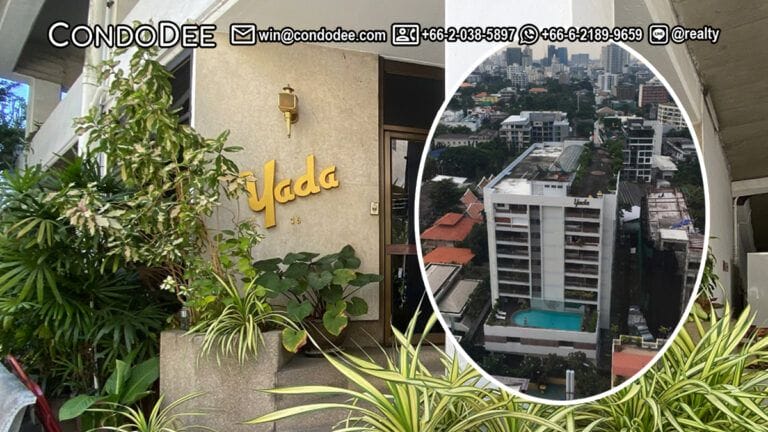 Yada Residential Sukhumvit 39 Prompong is an affordable condo for sale in Bangkok CBD that was built in 1986