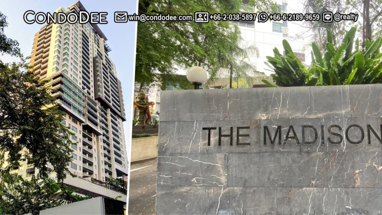 The Madison Sukhumvit 41 is a Bangkok condo for sale near BTS Phrom Phong that was built in 2007 by Rojana Property