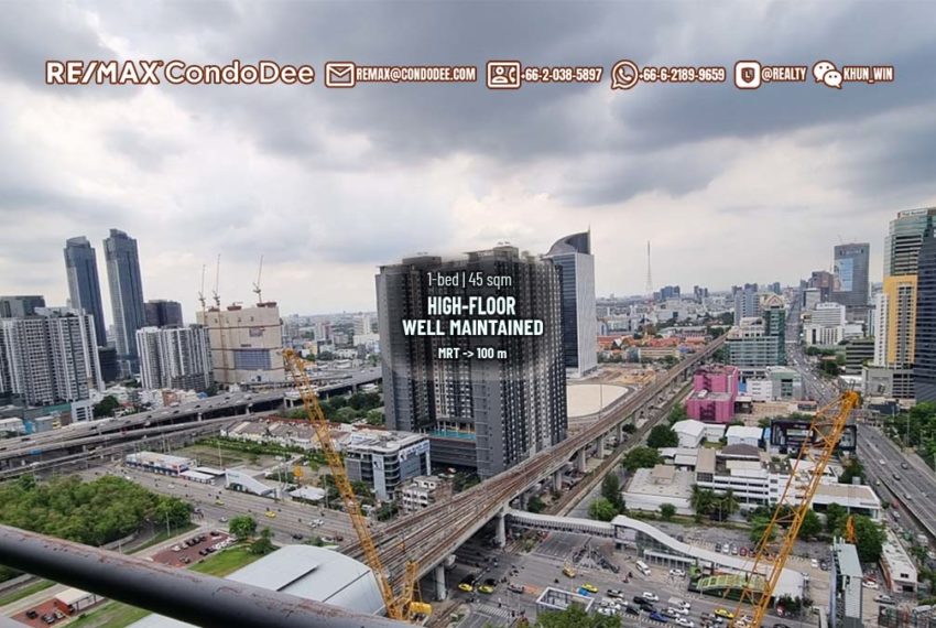 Bangkok condo sale near MRT Phetchaburi