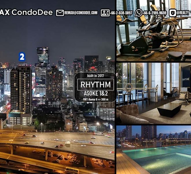 Rhythm Asoke condos sale Bangkok MRT Rama 9