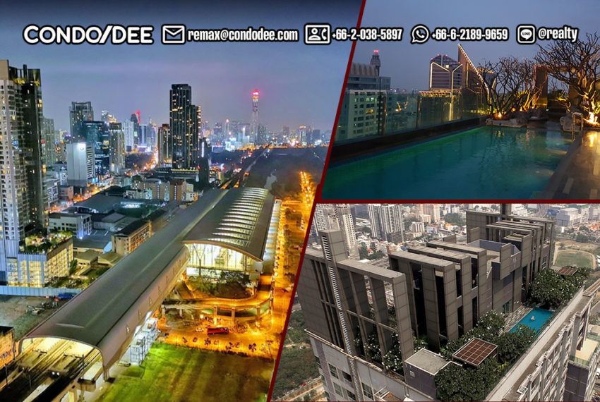 The Address Asoke Luxury Bangkok Condominium near MRT Phetchaburi and Makkasan Airport Rail Link