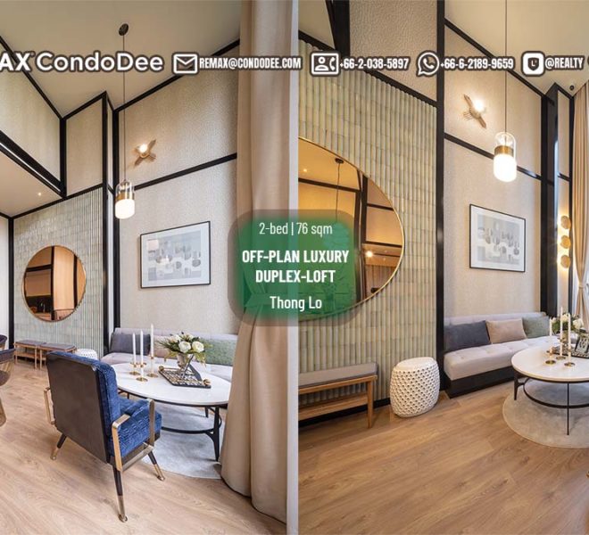Luxury Duplex Off-Plan Condo Sale Thong Lo