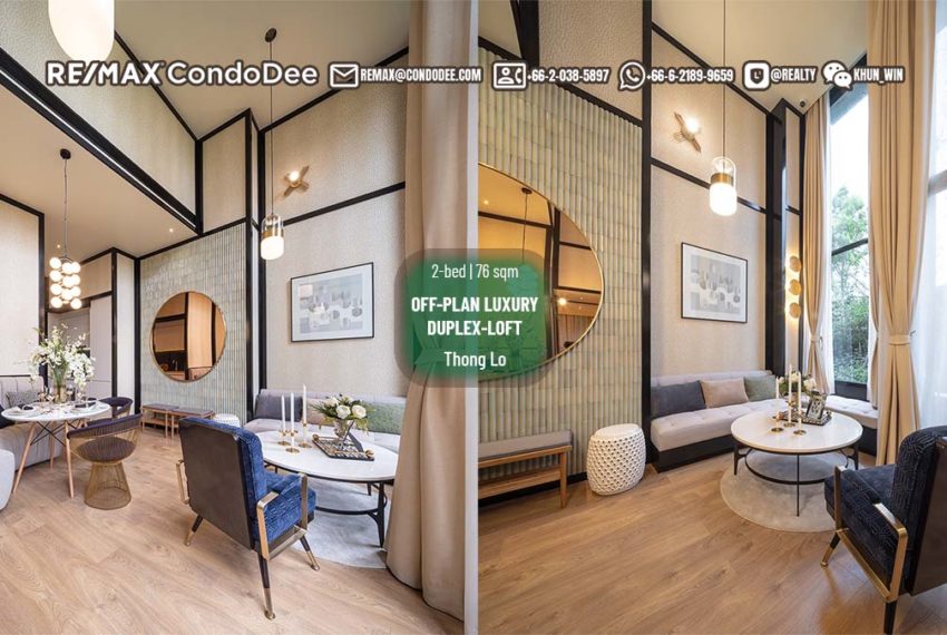 Bangkok duplex pre-sale condo in Thonglor - early birds deal - Noble Form