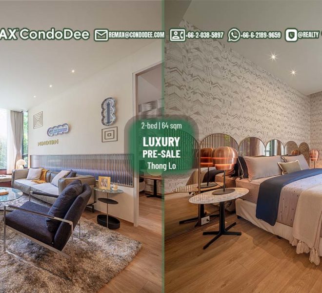 Bangkok luxury off-plan condo in Thonglor - 2-bedroom - Noble Form