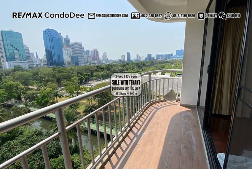 Large condo Bangkok sale with tenant