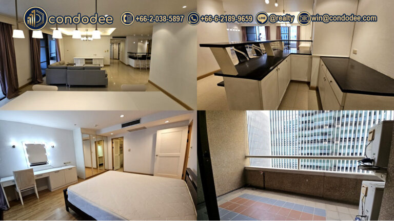 Spacious pet-friendly Asoke Towers condo for sale on Sukhumvit 21, Bangkok | ขายคอนโดเลี้ยงสัตว์ได้ อโศก ทาวเวอร์ สุขุมวิท 21