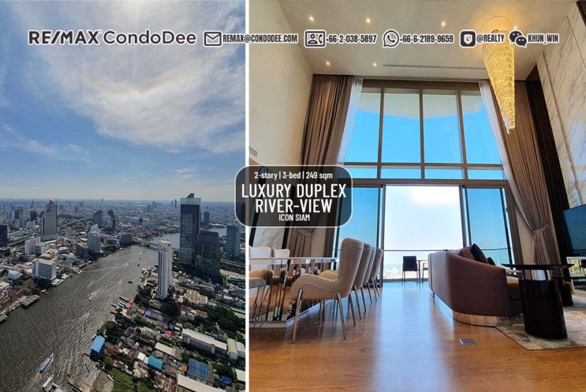 bangkok supler-luxury duplex sale river-view