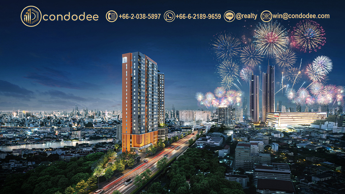 Condo for sale near BTS Khlong San at FLO by Sansiri | คอนโดใกล้ BTS คลองสาน FLO by Sansiri