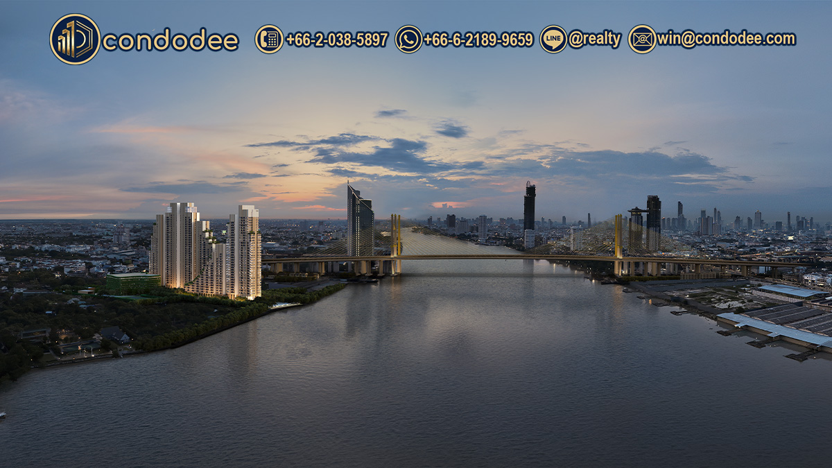Condo for sale Rat Burana riverfront with Chao Phraya views | คอนโดริมแม่น้ำราษฎร์บูรณะ วิวเจ้าพระยา