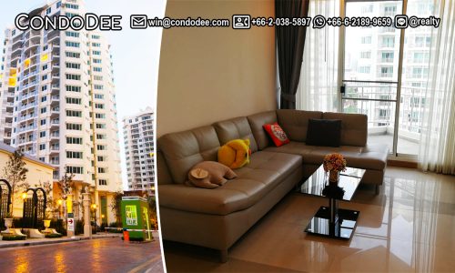 This 1 bedroom condo is available now in the Supalai Wellington condominium in Rama 9 in Bangkok. This is a new apartment so nobody lived here before