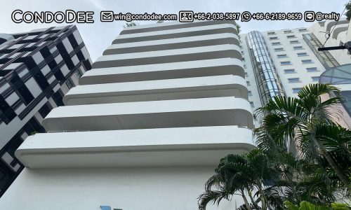 33 Tower Sukhumvit 33 condo for sale in Bangkok near BTS Phrom Phong was constructed in 1996
