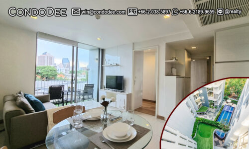 This affordable apartment near Samitivej Hospital is available now in Downtown 49 condominium on Sukhumvit 49