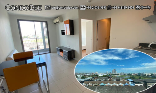 This affordable Bangkok apartment near BTS Bearing and St. Andrews International school is available now
