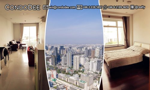 This affordable condo near Bumrungrad Hospital is available now on a low floor in the Circle condominium on Phetchaburi Road in Bangkok CBD