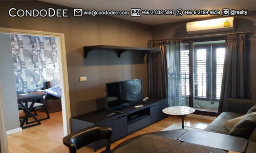 This affordable condo on Sukhumvit 26 is available now in Condolette Dwell low-rise condominium near BTS Phrom Phong