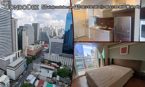 This affordable condo on Sukhumvit 21 is available now in Grand Park View Asoke condominium near Srinakharinwirot University