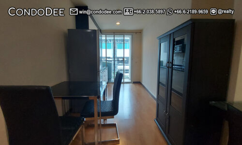 This affordable condo on Sukhumvit 39 is available now in Phrom Phong in The Amethyst 39 low-rise condominium