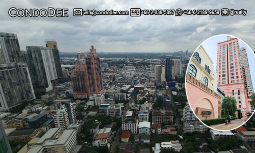 Aguston Sukhumvit 22 condo for sale in Bangkok is a high-rise grade A+ condominium