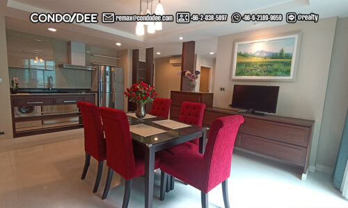 An apartment near Benjasiri Park for sale is available now in The Crest Sukhumvit 24