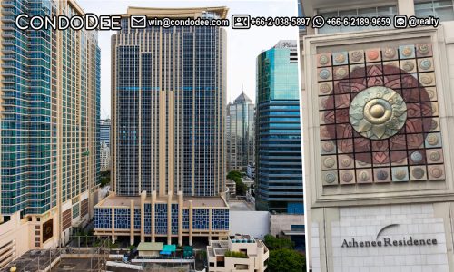 Athenee Residence Wireless luxury Bangkok condo for sale near BTS Ploenchit was built in 2008 by TCC Capital Land PCL