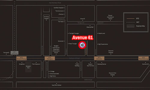 Avenue 61 Bangkok Condominium Near Ekamai BTS
