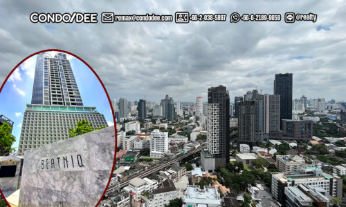 BEATNIQ Sukhumvit 32 luxury Bangkok condo for sale near BTS Thong Lo was built in 2018 by SC Asset PLC
