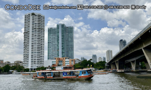 Baan Sathorn Chaopraya is a river-side condo for sale in Bangkok that was built in 2005