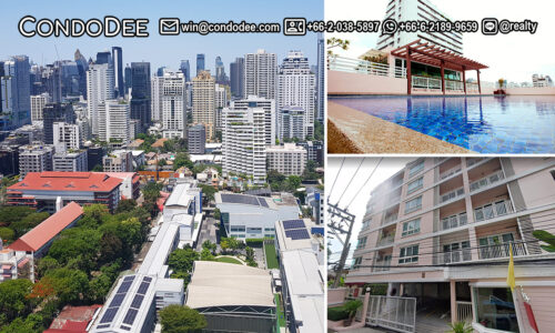 Baan Siri Sukhumvit 13 is a low-rise Bangkok condo for sale near BTS Nana that was developed in 2004 by Sansiri PCL