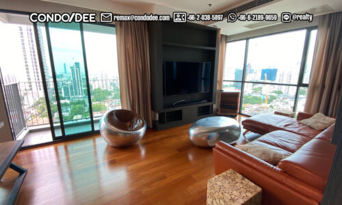 A Bangkok condo for sale in Sathorn with an amazing unblocked panoramic view is available now in The Parco condominium in Bangkok