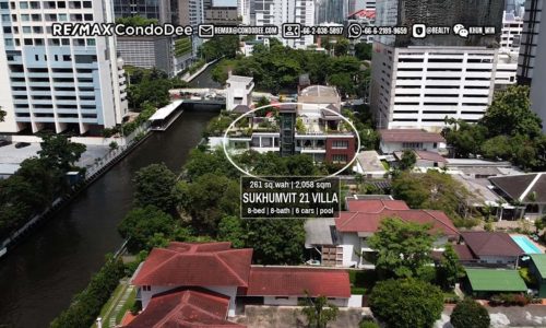 Large Bangkok House for Sale on Sukhumvit 21 in Asoke - 8 Bedrooms
