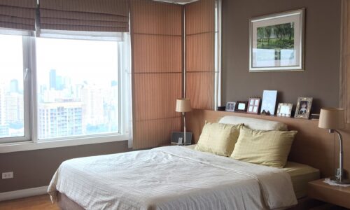 Duplex penthouse in Sukhumvit 24 for sale - 360-degree view - 4-bedroom - Baan Siri 24
