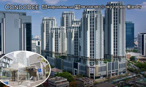 Belle Grand Rama 9 condo for sale in Bangkok's New CBD was built in 2015