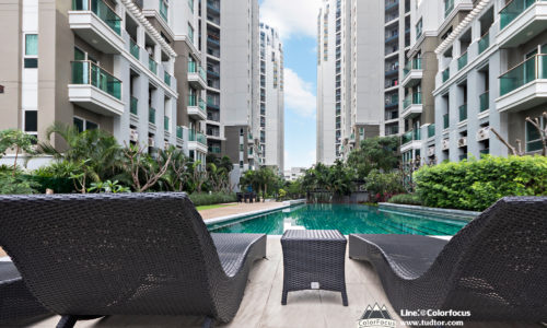 Belle Grand Rama 9 condo for sale in new Bangkok CBD (a.k.a. Belle Avenue Ratchada-Rama 9) was built in 2015. It is previously known as Belle Avenue Ratchada-Rama 9.